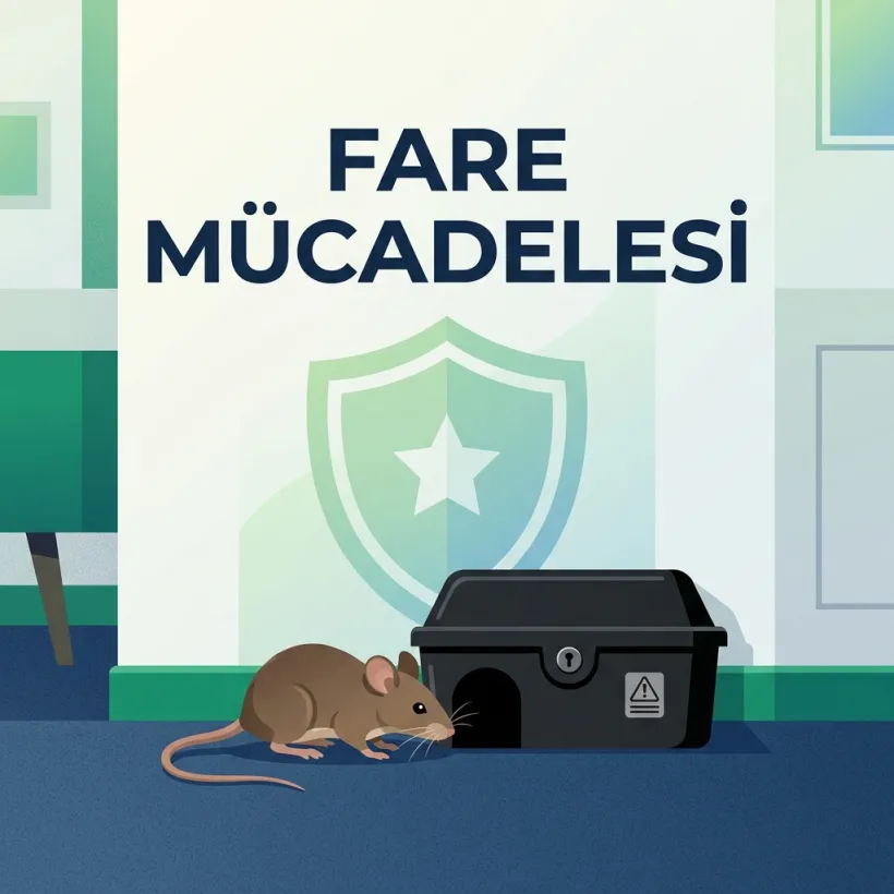 Fare ve Kemirgen Mücadelesi - Kilitli Yem İstasyonları